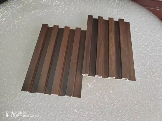 Panneaux muraux en lattes WPC, 8