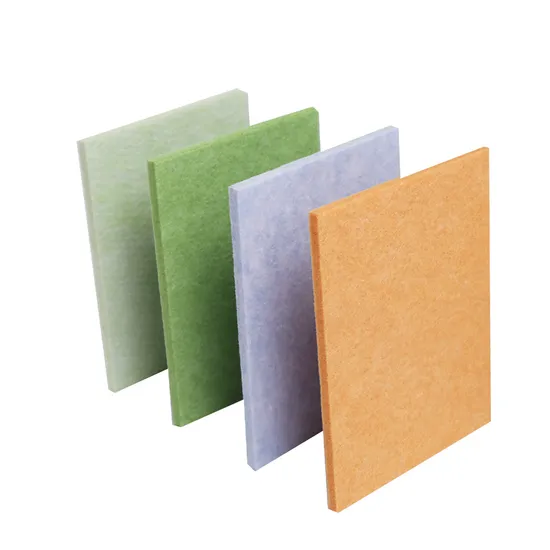 Panneaux acoustiques en polyester de qualité supérieure pour la réduction du bruit dans les bureaux